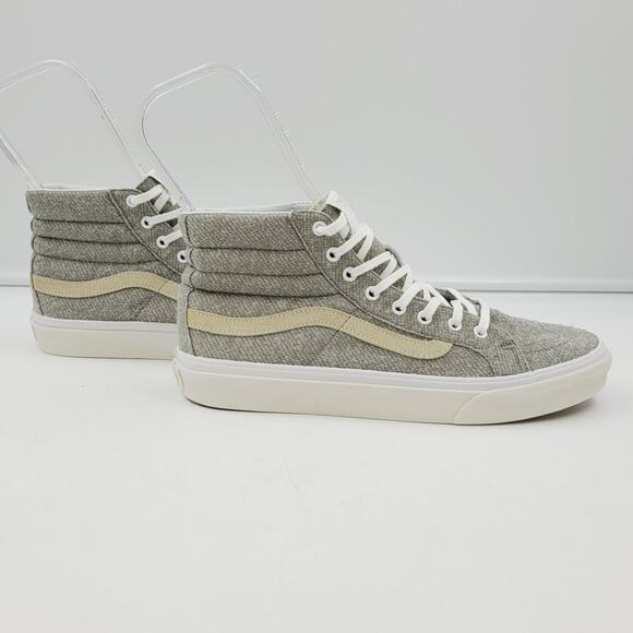 Vans Sk8-Hi Slim J&S Skate Unisex, Gray, Size 7.5 Men &  9 Women - Picture 5 of 7